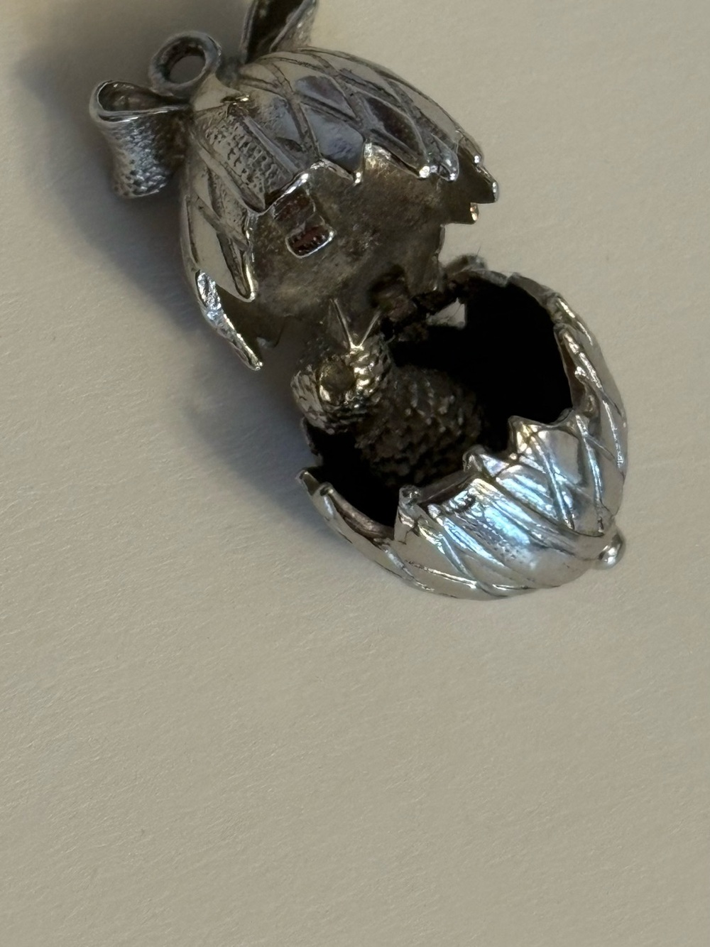 Vintage Hatchling Egg Reptile Charm